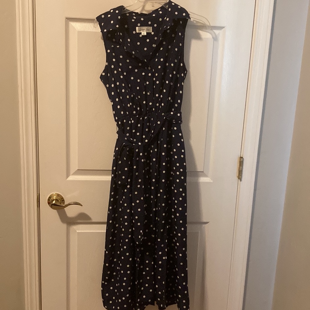 Midi polkadot dress